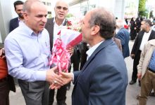 گزارش تصویری از استقبال دانشگاهیان و مردم شاهرود  از پروفسور علی اکبر جلالی  در دانشگاه صنعتی شاهرود